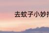 去蚊子小妙招 去蚊子的方法