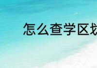 怎么查学区划分 学区划分介绍