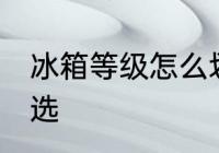 冰箱等级怎么划分 冰箱能效等级怎么选