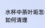 水杯中茶叶垢怎么处理 水杯中茶叶垢如何清理