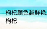 枸杞颜色越鲜艳越好吗 怎么挑选好的枸杞