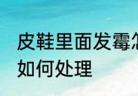 皮鞋里面发霉怎么处理 皮鞋里面发霉如何处理