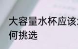 大容量水杯应该怎么选 大容量水杯如何挑选