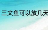 三文鱼可以放几天 保存三文鱼的时间